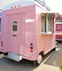 Camión de Comida Eléctrico Retro, Totalmente Equipado, Remolque de Comida Vintage en Venta, Camioneta de Comida Rápida y Helados - Product Image 6
