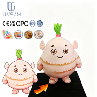 Jouets en peluche personnalisés UYEAH OEM/ODM CE, design personnalisé, animaux en peluche doux, jouets en peluche de dessins animés, monstres mignons en peluche pour cadeau