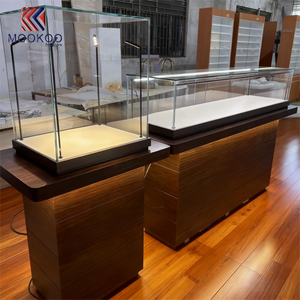 Vetrina per gioielli in vetro <span class=keywords><strong>di</strong></span> fascia alta con cassetti chiudibili a chiave-vetrina in legno per <span class=keywords><strong>gioielleria</strong></span> <span class=keywords><strong>di</strong></span> <span class=keywords><strong>lusso</strong></span> - Product Image 2