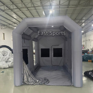 Cabina de Pintura Portátil para Autos, Cubierta Inflable para Autos, Cabina de Pintura Móvil, Carpa Inflable para Pintar - Product Image 1