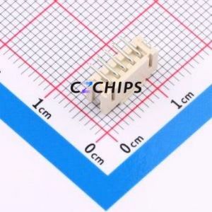 ZH-5PS Wire-to-Board Pin Header SMD,P=1.5mm Connector ( Pin Structure: 1x5P )( Pitch: 1.5mm )( Mounting Type: Vertical Mount ) - Product Image 2