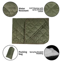 Couverture de camouflage de camping personnalisée couvertures poncho isolantes imperméables pour la randonnée en plein air, quantité minimale de commande 100 pièces