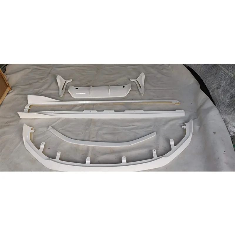 Runde Kit bodi Resin/CF, perlengkapan bodi model seni Upgrade RC untuk Lexus, rok bibir depan, Diffuser belakang