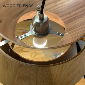 Style nordique naturel en bois intérieur suspendu lumière café Bar boulangerie Dessert boutique déco pendentif lustre lumière - Product Image 6