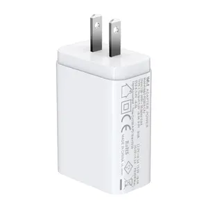 Us Eu 5v 2a 3a Fast Charging Power Supplier Wall Charger Usb C 20w Power Adapter For Charger