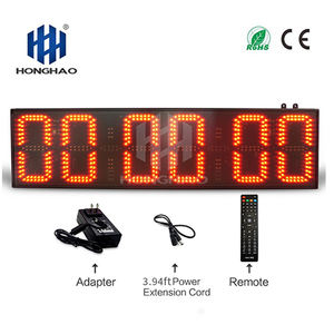 Hangzhou Hong Hao Hot <span class=keywords><strong>Crossfit</strong></span> Red 8 pulgadas 6 Digital Intervalo Boxeo Pared Digital <span class=keywords><strong>Tabata</strong></span> <span class=keywords><strong>Timer</strong></span> - Product Image 6