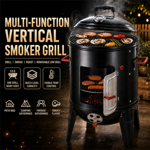 Barbecue vertical sans fumée pour l'extérieur, idéal pour les fêtes à domicile et le <span class=keywords><strong>camping</strong></span> - Product Image 1