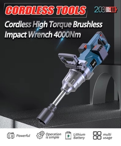 Avvitatore a impulsi brushless a batteria da 42V <span class=keywords><strong>super</strong></span> resistente da 1 pollice, 4000 Nm di coppia elevata - Product Image 6