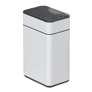 Cubo de basura con sensor inteligente para cocina, cubo de basura de acero inoxidable, cubo de basura de 9L, 15L, 30L, 50L y 60L
