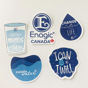 Tùy Chỉnh Công Ty Thiết Kế Made Sticker In Ấn UV Bảo Vệ Không Thấm Nước Die Cut Dính Logo Tùy Chỉnh PVC Vinyl Sticker - Product Image 4