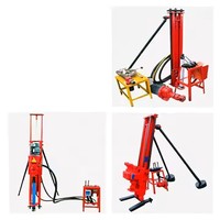 Foreuse rotative Portable de haute qualité pour la lumière minière dans le trou 20m 30m 40m 50m noyau de boîte de vitesses de pompe de profondeur de forage