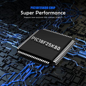 Máy quét OBD2 escaner automotriz ELM327 màu xanh răng OBD2 V1.5 pic18f25k80 Giao diện kết nối <span class=keywords><strong>OBD</strong></span> hỗ trợ tất cả các giao thức OBDII - Product Image 3