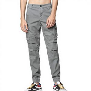 Nouvelle Arrivée 2026 – Pantalon Cargo Décontracté en Toile pour Homme, Taille Mi-Haute, Fermeture Élastique avec Cordon de Serrage, Séchage Rapide, Écologique et Respirant - Product Image 1