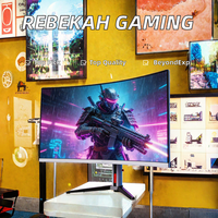 Moniteur de jeu 24 pouces 165 Hz 1 ms pour l'e-sport, cybercafé, panneau TN/IPS/VA 180 Hz, Full HD 2K, écran PC droit ou incurvé VESA
