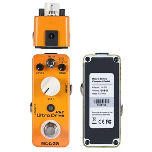 Mooer Effets de distorsion Effet de distorsion Synthétiseur Mds6 Ultra Drive Mkii Effecteur Pedalboard Guitare Pédale électrique - Product Image 6