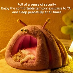 Productos para Perros Mascota Más Vendidos Camas para Gatos Nidos de Lujo con Forma de Monstruo Cama-Cueva para Perros y Gatos - Product Image 2