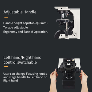 Microscopio Biológico Boshida BD-NE910 con Campo Claro, Campo Oscuro, Contraste de Fases, Fluorescencia, DIC y Polarización para Hospital - Product Image 5
