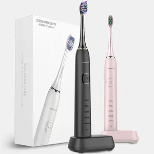 Baolijie vente en gros IPX7 SN903 brosse à dents électrique sonique brosse à dents rechargeable étanche pour usage domestique Cepillo De Diente