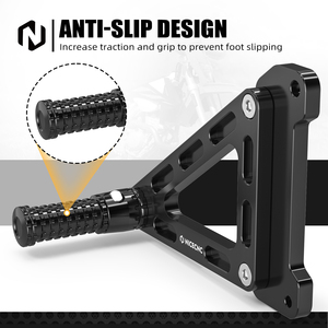 NICECNC Repose-pieds passager en aluminium pour moto, ensemble de supports pour <span class=keywords><strong>KTM</strong></span> 125 250 <span class=keywords><strong>350</strong></span> 450 XC SX <span class=keywords><strong>XCF</strong></span> SXF 2023 2024 <span class=keywords><strong>2025</strong></span> - Product Image 2