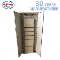Armoire de distribution optique FTTH ODF ANSHI, sortie d'usine, taille et couleur personnalisables, SPCC 220V, 432/576/720 cœurs