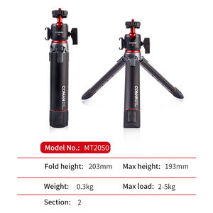 Mini trépied pour appareil photo avec rotule à 360 degrés et griffe froide, <span class=keywords><strong>petit</strong></span> bâton à selfie extensible, trépied de table pour appareil photo <span class=keywords><strong>iPhone</strong></span> - Product Image 5