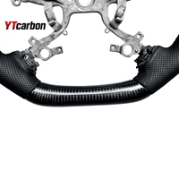 Volant de course personnalisé en fibre de carbone véritable YTcarbon pour Pajero MK4 4X4, pièces automobiles tout-terrain, accessoires intérieurs de voiture