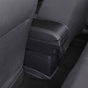 Boîte d'accoudoir ABS Vtear pour Renault Dacia <span class=keywords><strong>Duster</strong></span> 2019-2022, accessoires intérieurs de voiture avec porte-gobelet USB et fonctions de rangement - Product Image 5