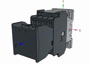 ตัวต่อ2A 3A <span class=keywords><strong>ABB</strong></span> UA16-30-10RA 10A บล็อค190V 50Hz / 220V 60Hz เทอร์มินัลสกรู UL 3P - Product Image 2