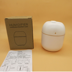 Humidificateur d'air en plastique H2O LED pour voiture et maison, diffuseur de brume froide USB pour 10 mètres carrés, ultrasonique, anglais, avec humidistat, garantie 1 an - Product Image 6