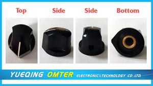 5013(24X17) 6.4mm 6mm Kenop <span class=keywords><strong>Bakelite</strong></span> <span class=keywords><strong>Vintage</strong></span> Bentuk Kepala Ayam Klasik untuk Pengatur Volume - Product Image 3