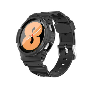 <span class=keywords><strong>Bracelet</strong></span> en fibre de carbone pour Samsung <span class=keywords><strong>Galaxy</strong></span> <span class=keywords><strong>Watch</strong></span> <span class=keywords><strong>4</strong></span> <span class=keywords><strong>Classic</strong></span> 46 mm 42 mm, étui robuste en TPU pour <span class=keywords><strong>Galaxy</strong></span> Watch4 5 - Product Image 3