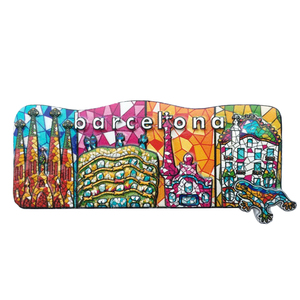 3D Paella Valencia Spain Fridge Magnet - Spanish Souvenir Refrigerator Magnet Decoration