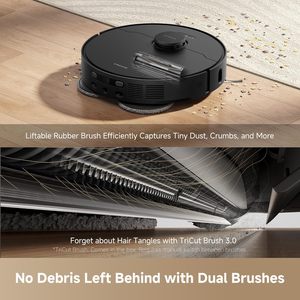 DREAM L40s Ultra Robot Vacuum Cleaner Powerful 19000Pa LDS Slam Navigation App-Controlled Auto Refill Self-Emptying Dust <b>Bin</b> - Product Image 2
