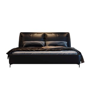 Ý giường ngủ sang trọng nội thất phòng ngủ Vua kích thước giường ngủ biệt thự nhà giường phòng đầu giường đôi hiện đại giường - Product Image 4