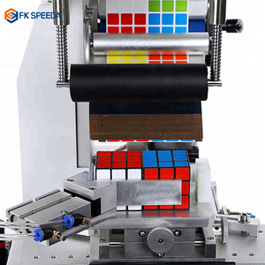 FK617 0,1mm Máquina de etiquetado semi <span class=keywords><strong>Cubo</strong></span> Máquina de etiquetado semiautomática para <span class=keywords><strong>Rubik</strong></span> plano - Product Image 5
