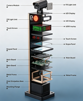 Système de caméra LPR 4K UHD, reconnaissance automatique des plaques, ANPR ALPR pour parking commercial, liste blanche, stockage cloud, indice de protection IP66