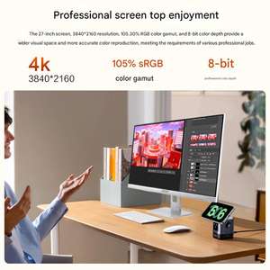 Venta al por mayor SQA27-1500 PC Todo en Uno de 27 pulgadas Intel i5/i7/i9 para Negocios y Oficina, Computadora de Escritorio AIO con 32GB DDR4, 1TB SSD, Pantalla IPS 4K de 27 Pulgadas - Product Image 6