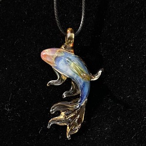 Imported Material Glass Cute Little Koi Eardrops <b>Earrings</b> Handmade Color-changing Design-oriented Special Interest Light Luxury - Product Image 6