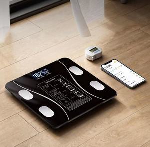 전자 체지방 측정기 체중계 LED 디스플레이 강화유리 가정용 배터리/충전식 스마트 체중계 OEM/ODM 맞춤형 - Product Image 5