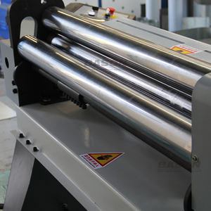 Small Fully Automatic Three-<b>roller</b> Plate Rolling Machine for Galvanized Iron and Stainless Steel Sheets. <b>Large</b> Capacity Handles - Product Image 6