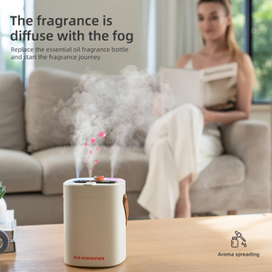 Humidificador de Ambiente Creativo con 3 Rociadores, USB, Silencioso, 2L, Niebla Intensa, Difusor de Aroma de Aceites Esenciales - Product Image 2
