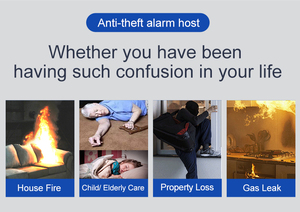 Sistema de alarma 4G <span class=keywords><strong>Wifi</strong></span> Tuya Smart 433MHz Seguridad inalámbrica Alarma para el hogar Control de aplicación Smart Life - Product Image 4