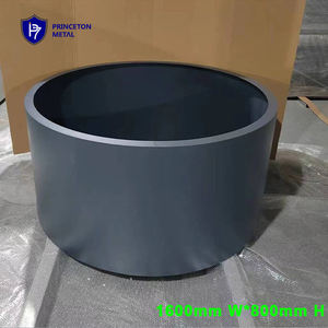 आउटडोर गार्डन पाउडर लेपित धातु एल्यूमीनियम राउंड उठाए गए प्लाटर्स बॉक्स स्पष्ट प्लांटर सब्जियां फूल प्लांटर्स - Product Image 1