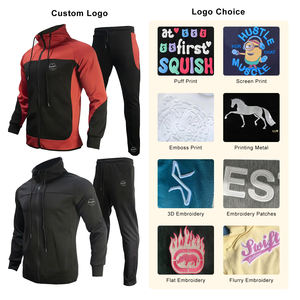 Personnalisé 500 GSM Sweat à capuche en coton lourd et pantalon de survêtement surdimensionné Baggy survêtement avec impression survêtement d'hiver pour hommes - Product Image 3