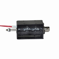 DC12V 10mm Hub Metallrahmen + Kupferspule Zug-Druck-Solenoid-Elektromagnet 15N Anfangssaugkraft Eiersortiermaschine Youge