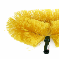 Brosse à poussière pour nettoyer les toiles d'araignées, manche en plastique, flexible et portable, utilisation au plafond