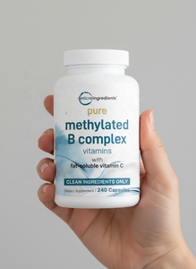 Micro Ingredients Complesso B Metilato, 240 Capsule Pure - Product Image 5