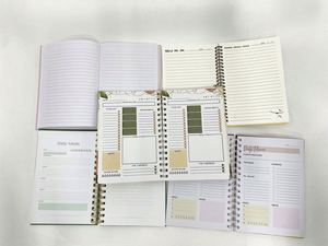 Customized Brand Weekly Planner Hardcover <b>Leather</b> <b>Diary</b> Notebook-Gift - Product Image 4