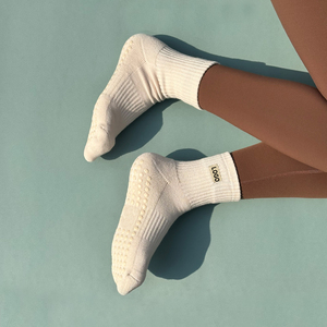 <span class=keywords><strong>Calcetines</strong></span> de Pilates Antideslizantes con Diseño Personalizado y Agarre Suave, Colores Variados, Gran Venta 2026 - Product Image 3