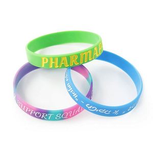 สายรัดข้อมือซิลิโคนสำหรับกีฬาแบบโปรโมชั่น สายรัดข้อมือซิลิโคนสั่งทำคุณภาพสูง พร้อมโลโก้ - Product Image 3